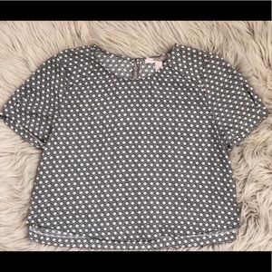 Patterned crop top